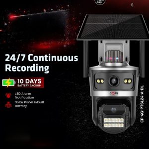 Cofe PTZ Dual lens Solar Camera