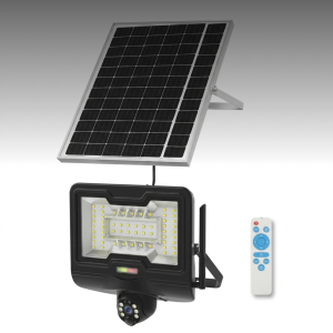 ALLTOP 900lm Solar Camera Flood Light (4G LTE Model)